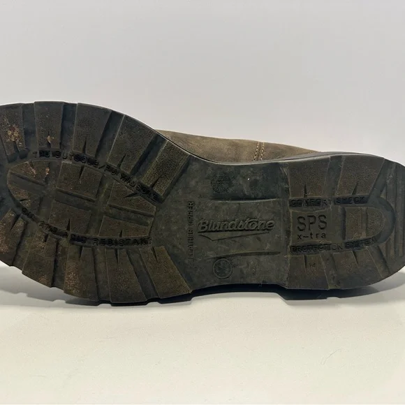 Blundstone Rustic Brown Suede Chelsea Boots - Picture 6 of 6